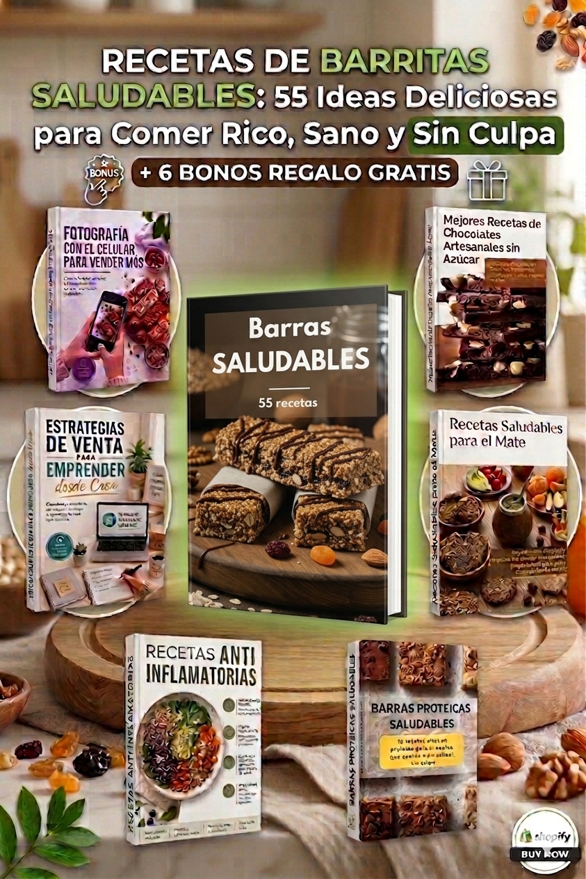 Aprendé a hacer barras saludables para comer rico, sano y sin culpa y empezá a venderlos desde casa